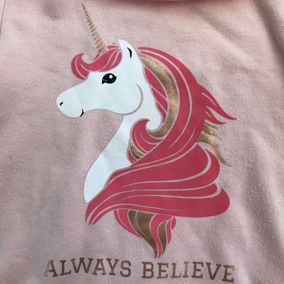 Btween Unicorn Always Believe Soft Hoodie - Picture 3 of 5